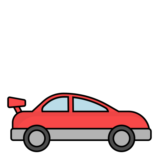 Ilustração de carro para estudo da CNH